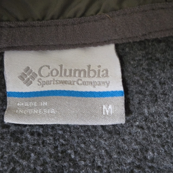 Columbia Dark Gray Fleece Jacket - Picture 9 of 9